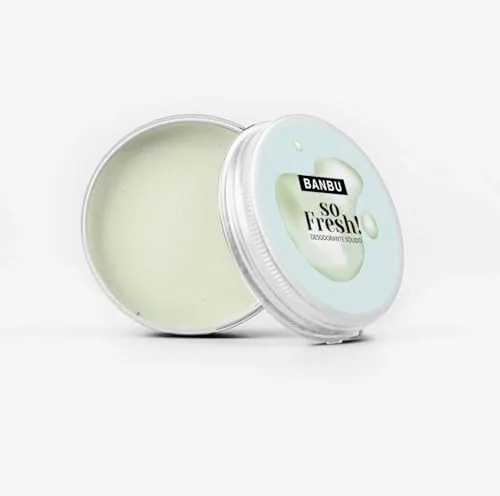 BANBU Desodorante Natural en crema | Aromas Frescos | Protección 24 Horas | Sin Aluminio (Fresco)