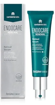 Cantabria Labs Endocare Renewal Retinol Serum (0.2% Retinol Puro).-Formulado en microesponjas en textura anhidra: Antiarrugas, Retexturizante, 30ml