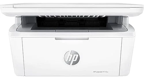 HP LaserJet M140w 7MD72F, Impresora Láser A4 Multifunción Monocromo a Doble Cara Manual, Escaner, Copiadora (20ppm, Wi-Fi, Wi-Fi Direct, USB 2.0, Procesador 500MHz, Memoria 64MB, Smart App) Blanca