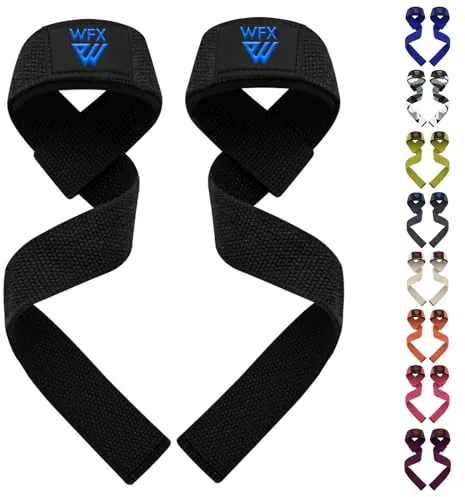 Correas de levantamiento de pesas Soporte de muñeca de neopreno acolchado para gimnasio, entrenamiento cruzado, barra de mano, correas de levantamiento de pesas, fitness, hombres y mujeres