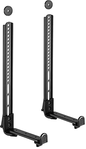 Maclean MC-914 - Soporte Universal para Barra de Sonido (hasta 15 kg, para Montaje bajo o sobre TV)