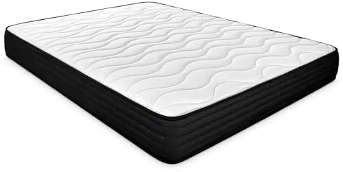 mattfy - Colchón Viscoelástico Reversible Kloe 150 x 190, Firmeza y Confort, Cara Invierno/Verano, Altura 20cm