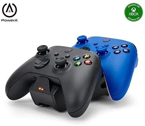 Power A Estación de carga doble para Xbox Series X|S - Negro (UE) (Xbox Series X)
