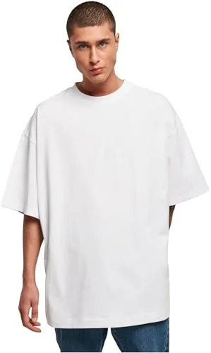 URBAN CLASSICS Camiseta Para Hombre Deportiva De Algodón, Camiseta Oversize Extrema, Camiseta Hip-Hop Streetwear, Tallas XS - 5Xl