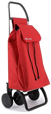 Carro Rolser Saquet LN 4 Ruedas - Rojo