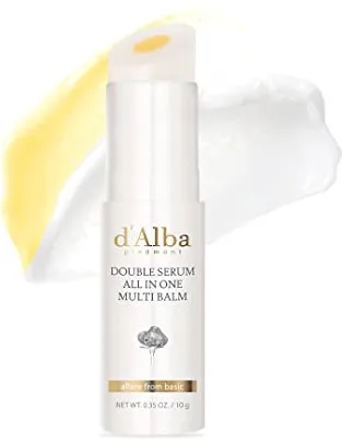 d'alba Doble Sérum Multi bálsamo con Trufas Blancas italianas, todo en uno, cuidado de la piel vegano, tratamiento 3 en 1, bálsamo para tratamiento de arrugas, skicare coreano