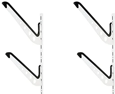 WilTec Soporte de Pared Universal Doble para Tablas de Surf, Skateboard, Wakeboard, Snowboard, esquíes