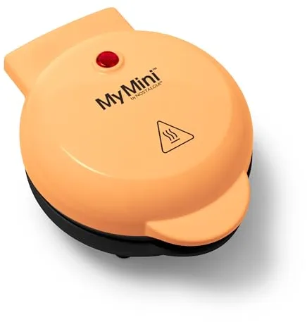 Nostalgia Plancha eléctrica personal MGD5OR MyMini huevos tortillas panqueques sándwiches de desayuno quesadillas galletas naranja