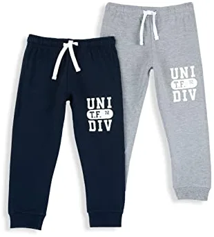 Chicco, Set de 2 Pantalones Niño, Pantalones de Chándal de Algodón, Ropa Infantil para Niño, Designed in Italy