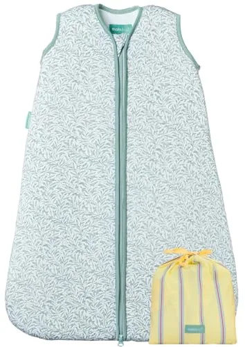 molis&co - Saco de Dormir para bebé 1.0 TOG - 70 cm (0-6 Meses) - Ideal para Primavera y otoño - 100% algodón (Oeko-Tex 100) - Ines II