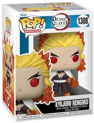 Funko Pop! Animation: Demon Slayer - Rengoku - Guardianes de la Noche - Figura de Vinilo Coleccionable - Idea de Regalo - Mercancia Oficial - Juguetes para Niños y Adultos - Anime Fans