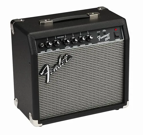 Fender Amplificador Frontman 20G Combo para Guitarra, Amplio Estudio Ideal para Guitarra Eléctrica
