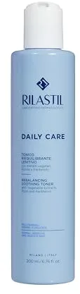 Rilastil Daily Care - Tónico Hidratante y Calmante con Acción Antioxidante para Pieles Normales y Sensibles - 200 ml