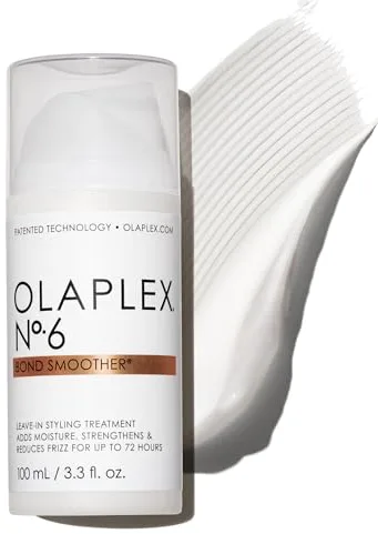 Olaplex No.6 Tratamiento Suavizante Capilar Para Peinar, Sin Aclarado, Suaviza, Acondiciona y Fortalece, Reduce Frizz y Encrespamiento, Todo Tipo de Cabello, Sin Sulfatos Ni Parabenos, 100ml