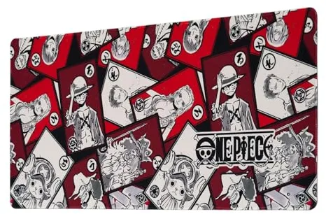 Alfombrilla ratón XXL One Piece - Alfombrilla Escritorio (Mouse Pad XXL: Protector Escritorio) | One Piece Merchandising : Tapete Escritorio Impermeable y Antideslizante