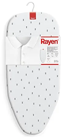 Rayen | Tabla de planchar Sobremesa | Plegable Compacta | Malla Metálica | Válida para Colgar | Estampada | Dimensiones: 73.5 x 31.5 cm