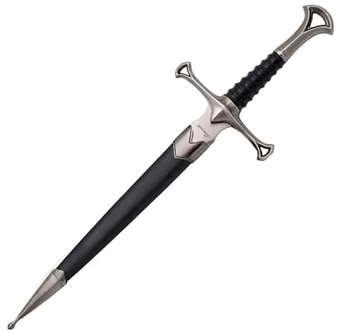 Daga Andúril S0144 | Cuchillo-puñal templario histórico de coleccionista con Vaina. Colección de artículos Antiguos…