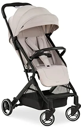 hauck Travel N Care Silla de Paseo Ligera - Carro Bebe Ultraligero desde Nacimiento hasta 22 kg, Carrito Compacto y Plegable, Reclinable, con Suspensión, Protección UV 50+, Beige