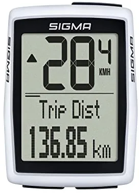 SIGMA BC 12.0 WR | ciclocomputador con Cable con 12 Funciones | ciclocomputador para Todas Las Aventuras Ciclistas | Manejo Sencillo con Botones Grandes y Pantalla Clara
