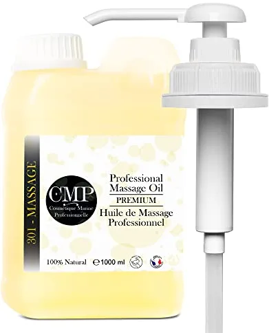 Aceite de Masaje, Ayurvédico, Profesional, + Dosificador, Formato AHORRO, EL MASAJE QUE ESTABAS ESPERANDO, Ideal para Salón de Belleza, Maderoterapia, Aromaterapia, Fisioterapia, SPA en Casa 1000 ml