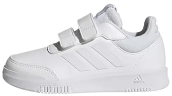adidas Unisex Kids' Zapatilla Tensaur Hook and Loop, Cloud White/Cloud White/Grey One, 34