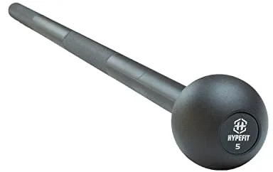 Hypefit Macebell 5 KG | Martillo de Entrenamiento Crossfit y Fitness | Maza de Entrenamiento Ancestral Hindú para trabajar Estabilidad del Core, Fuerza de Agarre y Rotación Swing 360º y 300º