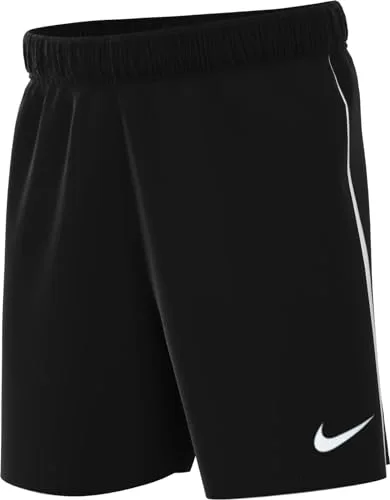 Nike DR0968-010 Y NK DF LGE Knit III Short K Shorts Chicos Unisex Black/White/White Tamaño M