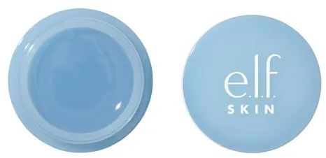 e.l.f. Skin Holy Hydration! Mascarillas labiales, mascarilla hidratante sin enjuague para labios suaves y lisos, enriquecida con ácido hialurónico, azul polvo