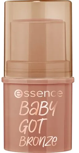 essence | Baby Got Bronze | Cream Bronzer Stick Easy to Apply & Blend | Vegan & Cruelty Free | Free from Gluten, Parabens, Preservatives, Alcohol, & Microplastic Particles (10 | Cinnamon Spice)