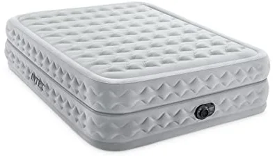Intex 64490 Colchón Hinchable, con el Diseño y Las Prestaciones de uno Convencional, Cama de Aire para 2 Personas, Peso Máximo 272 kg, Mide 152 cm de Ancho x 203 cm de Largo