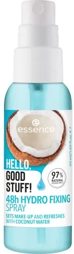 Essence Cosmetics SPRAY FIJADOR HIDRATANTE 48h HELLO, GOOD STUFF, hidratar/humectar, fijación, revitalizar, natural, rociado, 50 ml