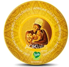 AOKlabs - Manteca de Karite Pura, Oro Africano - Sin Refinar, 100% Pura, Ecológica, Sin Aditivos - Hidrata, Regenera y Repara Piel y Cabello (200 ml)