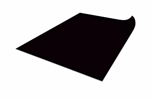 PLAYMATS U054-Domino - Antideslizante para Domino Universal Games Mate, Negro, 120 cm x 80 cm