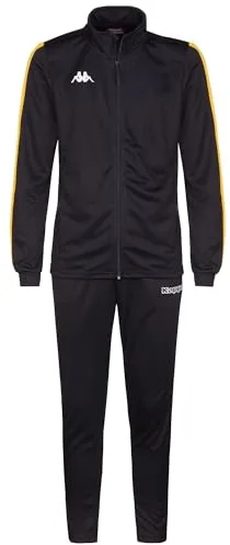 Kappa SALCITO Chándal, Negro/Amarillo, 4 años