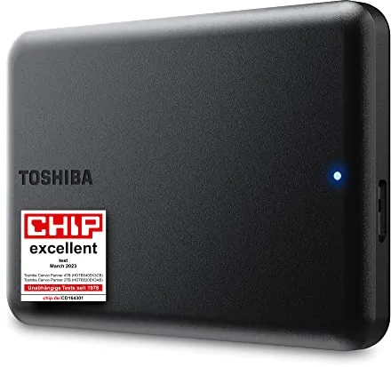 Toshiba Canvio Partner Disco Duro Externo 2.5" 2TB USB 3.2