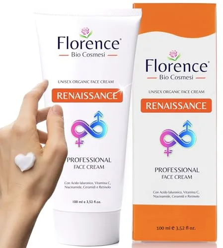 100 ml. Bio Crema Hidratante al Retinol para la Cara y Contorno de Ojos. Crema Facial Mujeres y Hombres Anti-Edad Antiarrugas y Antiojeras con Ácido Hialurónico y Vitamina C. Crema de Noche y Día