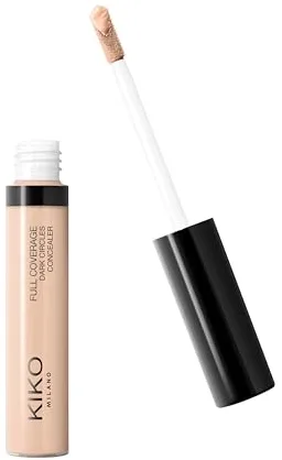 KIKO Milano - Full Coverage Dark Circles Concealer 04, Corrector Líquido Para El Rostro Y El Contorno De Los Ojos De Alta Cobertura