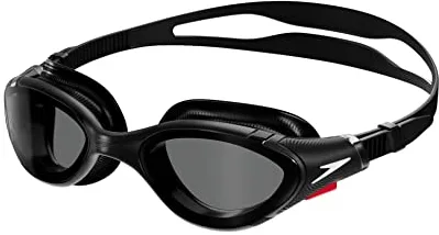 Speedo Unisex Gafas de natación Biofuse 2.0 | Ajuste fácil patentado | Antivaho | Sin goteos | Ajuste optimizado | Más comodidad Black/Smoke One Size