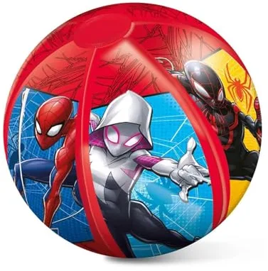 Mondo Toys - SPIDERMAN Beach Ball - Balón de playa y agua – Pelota Hinchable ø 50 cm - Ideal para niño/niña - 16929