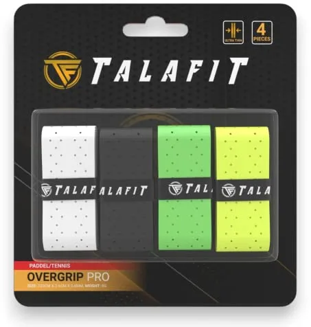 TALAFIT OverGrips Padel - Grip Padel Modelo Pro - Empuñadura Pala Padel - Overgrip Pádel Perforados - - Grip Tenis - Accesorios Padel - Grips Golf - Máximo Agarre