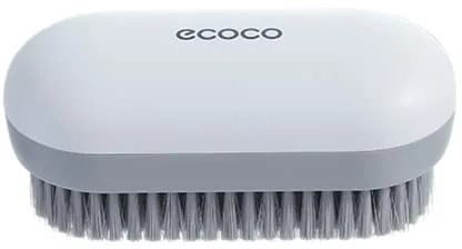 MEIJMJIA - Cepillo de lavado, cepillo de limpieza con cerdas extra duras, para la limpieza de ropa, zapatos, azulejos, cocina, baño (blanco/sin asa)