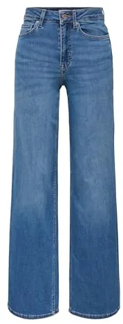 Only ONLMADISON Blush HW Wide DNM CRO372 Noos, ONLMADISON Blush HW Ancho DNM CRO372 Noos Mujer, Medium Blue Denim,