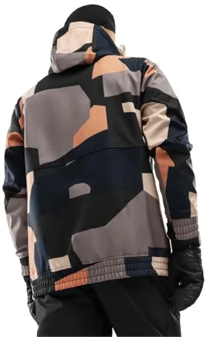 SIROKO - Chaqueta de Nieve W1 Sandboard - M - Negro/Marrón