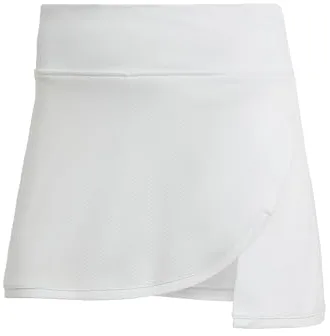 adidas Mujer Club Tennis Skirt, White, XL