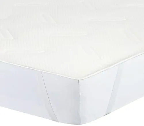 Pikolin Home Topper Viscoelástico 90x190 cm Viscofiber Grosor 3cm, Extra Relax, Sobrecolchon Viscoelástica y Microfibra, Cubre Colchón Acolchado, Alivia Tensiones Musculares