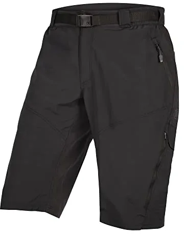 ENDURA Hummvee Short con Culote Interior para Hombre, Negro, M