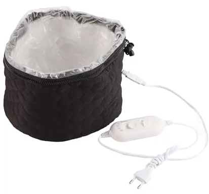 Gorro de Calentamiento Eléctrico Térmico para Mascarilla, Vaporizador, Secador de Pelo, Bolsa Eléctrica para el Cabello, Tratamiento Térmico para el Cabello, Aguja, Teñido del