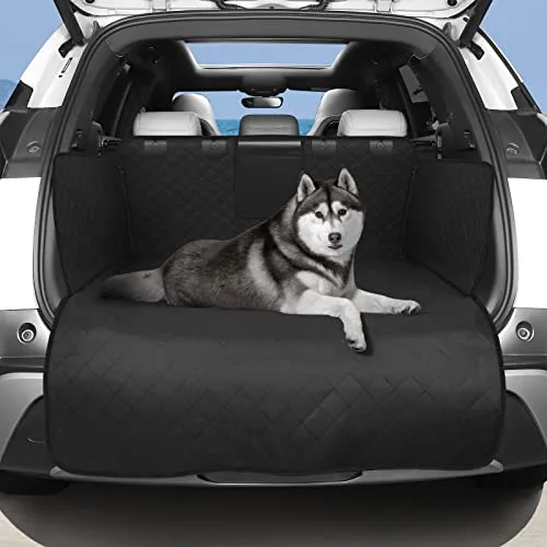 DOBIGER Protector de Maletero para Perros Universal, Impermeable y Antideslizante, Funda Coche para Mascotas de 185x105 cm, Adecuado para Coches Pequeños, SUV y Camionetas