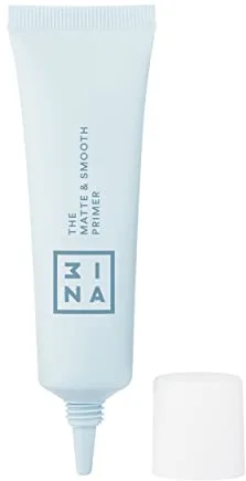 3INA MAKEUP - The Matte & Smooth Primer - Transparente - Prebase facial con efecto matificante - Primer para una piel uniforme - Prebase que minimiza las imperfecciones - Vegan - Cruelty Free