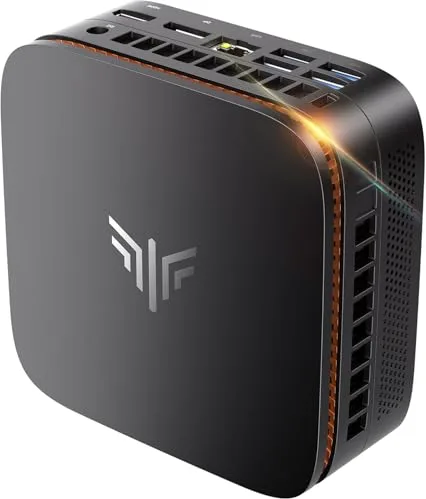 NiPoGi Pinova P1 Mini PC AMD Ryzen 4300U W-11 Pro(hasta 3,7GHz),16GB DDR4 512GB SSD Mini Ordenadores,4K@60Hz Triple Display HDMI 2.0+Type-C+DP 1.4,Wi-Fi 5/BT 4.2/LAN,Micro PC para Escuela/Negocios